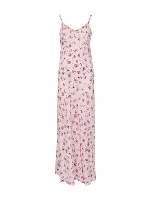 Abito lungo in raso jacquard stampa a fiori TWINSET | 261TP210D13408