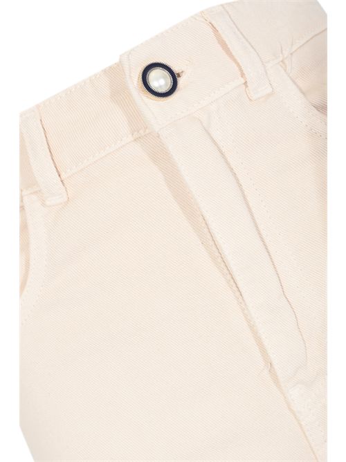 Jeans wide leg in bull di cotone con bottoni TWINSET | 261TP211B07222