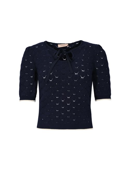 Maglia traforata in misto viscosa TWINSET | 261TP303113172
