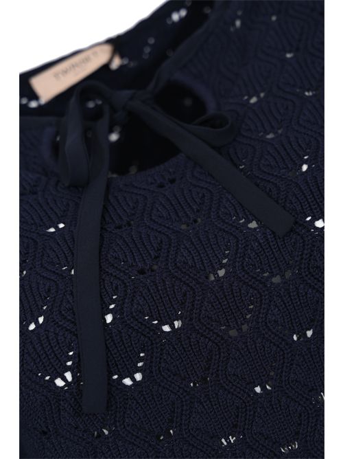 Maglia traforata in misto viscosa TWINSET | 261TP303113172