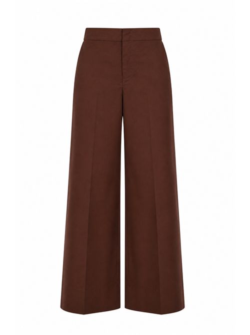 Pantalone in cotone a gamba larga TWINSET | 261TT215012110