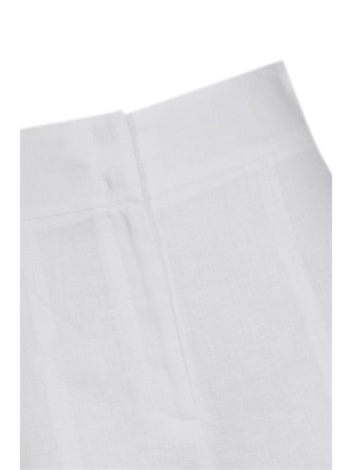 Pantaloni cropped in lino con pizzo TWINSET | 261TT218400001