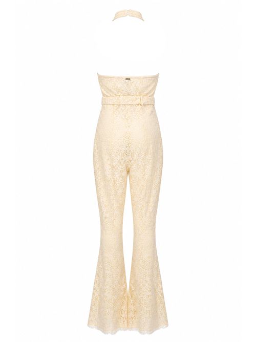 Tuta in pizzo di misto cotone Madreperla TWINSET | 261TT231000059