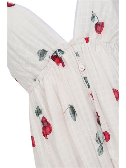 Abito lungo in cotone jacquard con stampa TWINSET | 261TT260013503