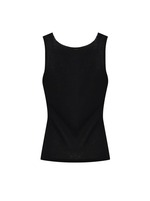 Top in viscosa con ricamo ciliegie TWINSET | 261TT315100006