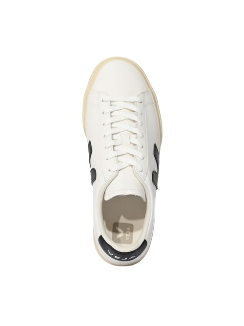 Campo Leather White Black VEJA | CP0501537EXTRA-WHITE_BLACK