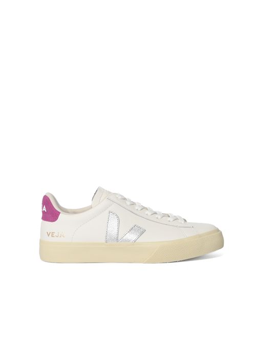 Sneakers Campo Leather White Silver Ultraviolet VEJA | CP0520788WHITE_SILVER_ULTRAVIOLET