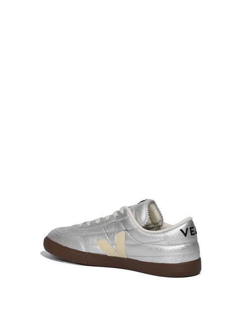 Sneakers Panenka in pelle Silver White VEJA | FU2020893SILVER_PIERRE_BARK