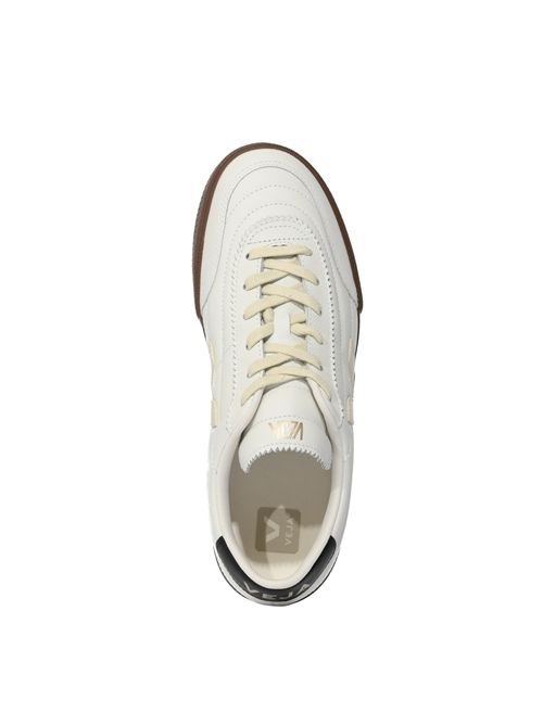Sneakers Panenka Leather White Black Bark VEJA | FU2020896WHITE_BLACK_BARK