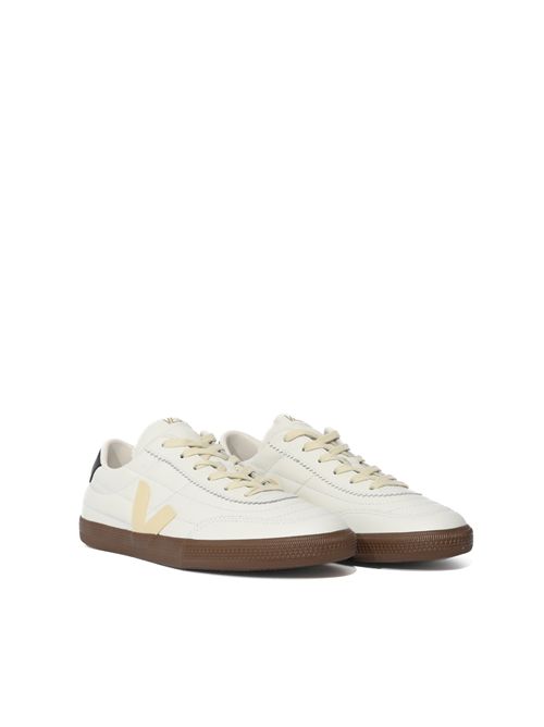 Sneakers Panenka Leather White Black Bark VEJA | FU2020896WHITE_BLACK_BARK